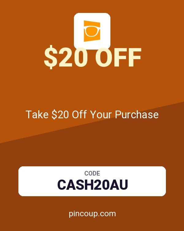 Vision Direct AU coupon: Take $20 Off Your Purchase