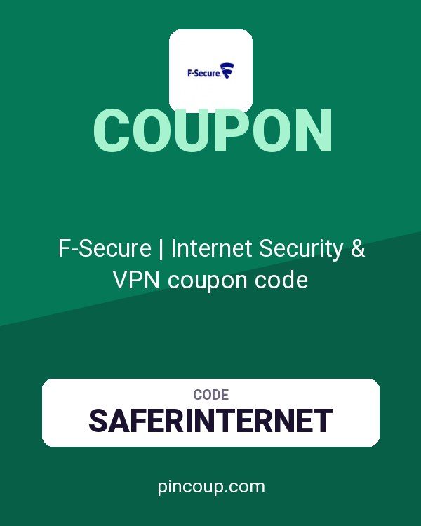 F-Secure | Internet Security & VPN coupon code