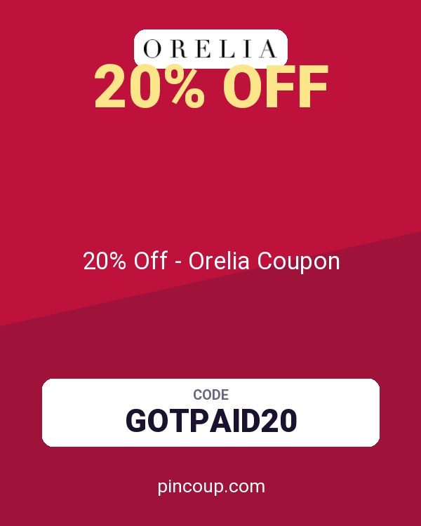 Orelia Jewellery: 20% Off - Orelia Coupon