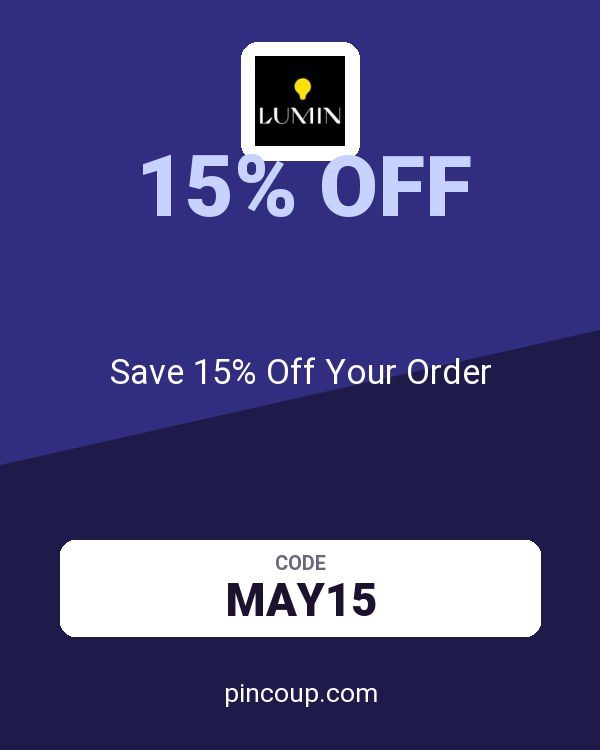 Lumin coupon: Save 15% Off Your Order