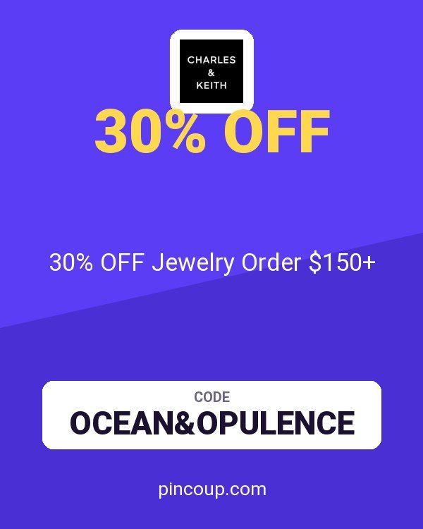Charles & Keith PH coupon: 30% OFF Jewelry Order $150+