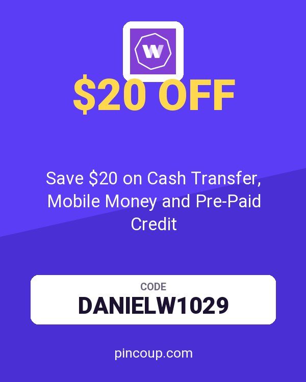 WorldRemit coupon: Save $20 on Cash Transfer, Mobile Money and Pre-Paid Credit
