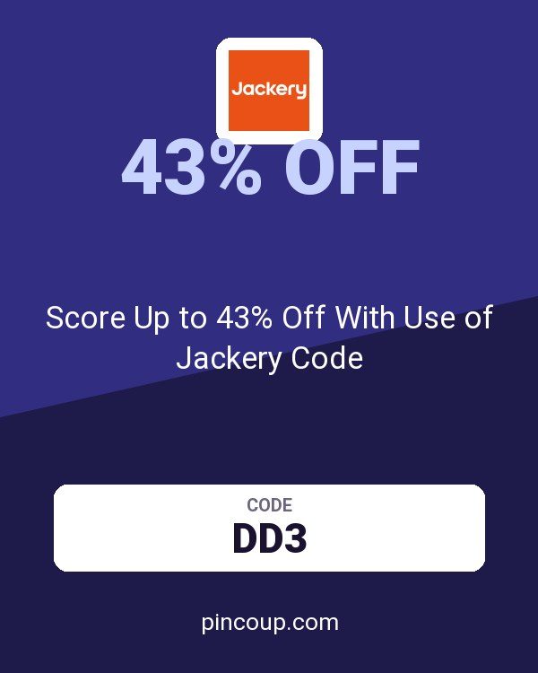 Score Up to 43% Off With Use of Jackery Code