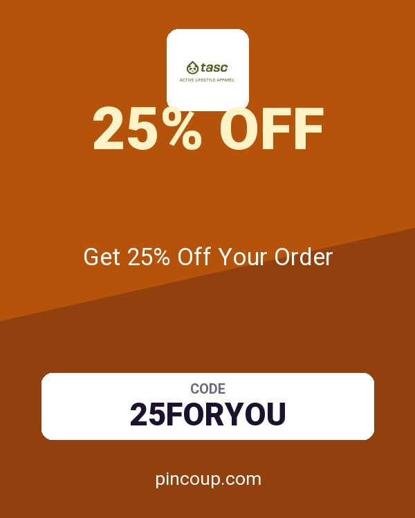 tasc Performance coupon: Get 25% Off Your Order