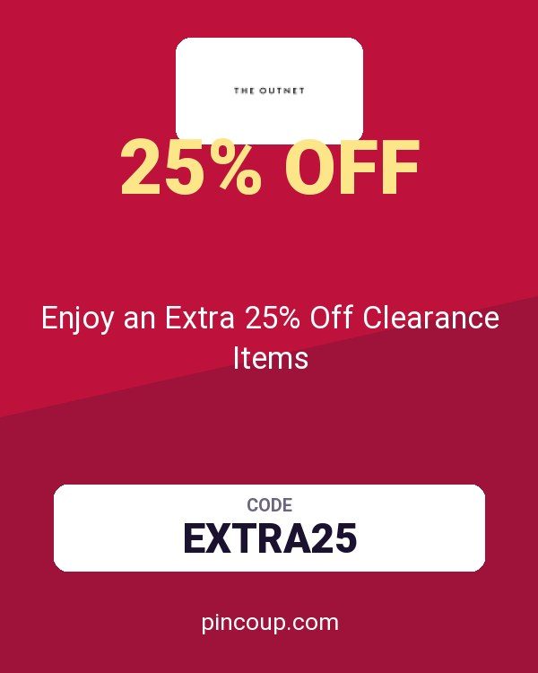 THE OUTNET coupon: Enjoy an Extra 25% Off Clearance Items