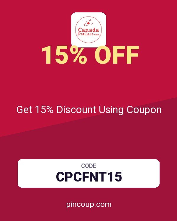 Canada Pet Care: Get 15% Discount Using Coupon