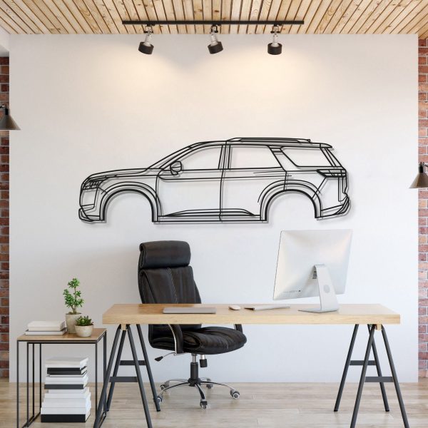 2022 Pathfinder 5th Gen Metal Car Wall Art - MT0804 - 19.3" - 49 cm at Modello Turbo LLC