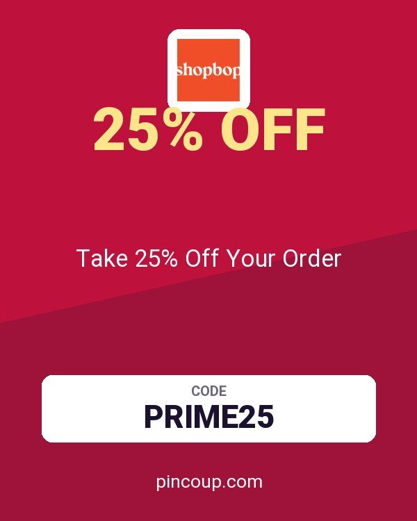 Shopbop coupon: Take 25% Off Your Order