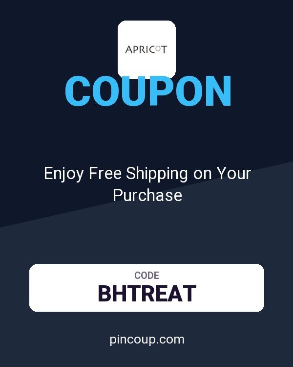 Apricot coupon: Enjoy Free Shipping on Your Purchase
