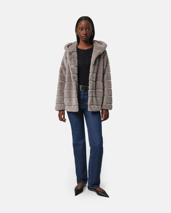 Goldy Hooded Coat at Apparis