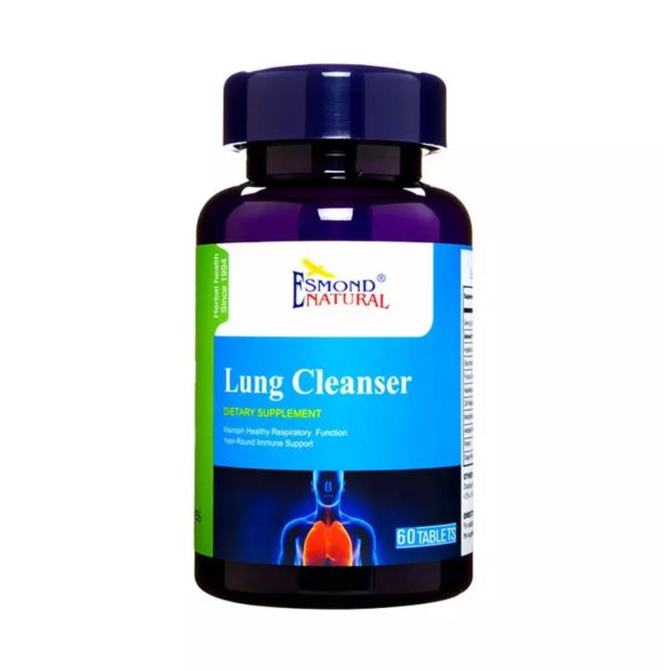 Lung Cleanser (Maintain Healthy Respiratory Function), USA, FDA, GMP, NPAC-60 Tablets at Esmond Natural