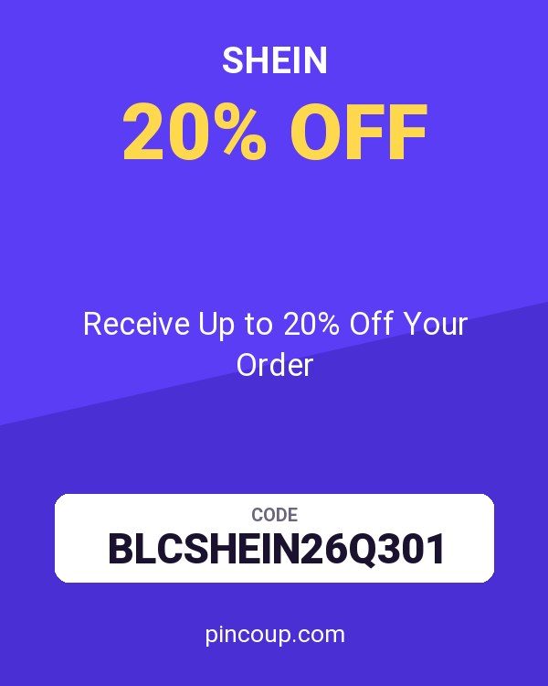 SHEIN coupon: Receive Up to 20% Off Your Order