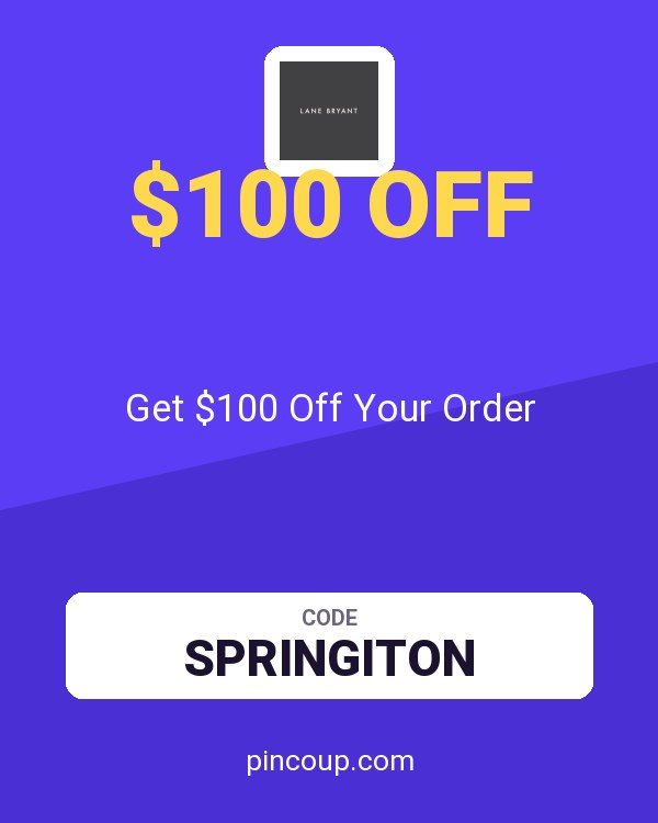 Lane Bryant coupon: Get $100 Off Your Order