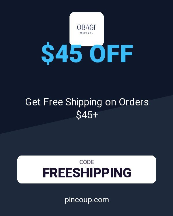 Obagi coupon: Get Free Shipping on Orders $45+