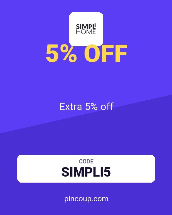 simpli-home coupon: Extra 5% off