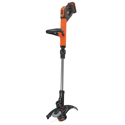 Black & Decker LSTE522 20V MAX EASYFEED Lithium-Ion Brushed Cordless String Trimmer/Edger Kit (2 Ah) at 4seating.com