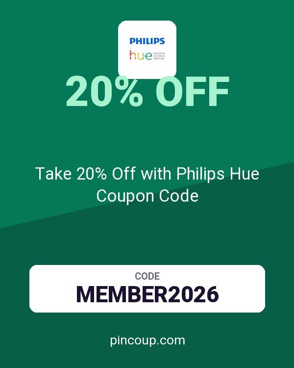 Take 20% Off with Philips Hue Coupon Code