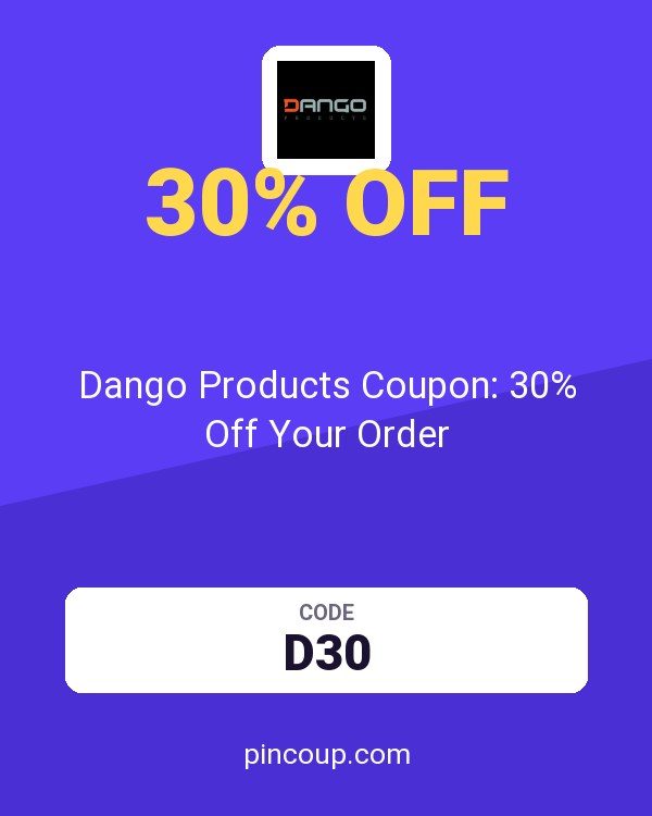 Dango Products Coupon: 30% Off Your Order