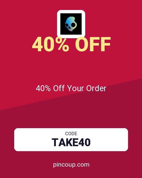 Skullcandy coupon: 40% Off Your Order