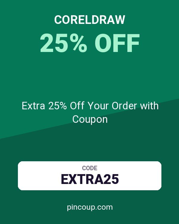 Coreldraw: Extra 25% Off Your Order with Coupon