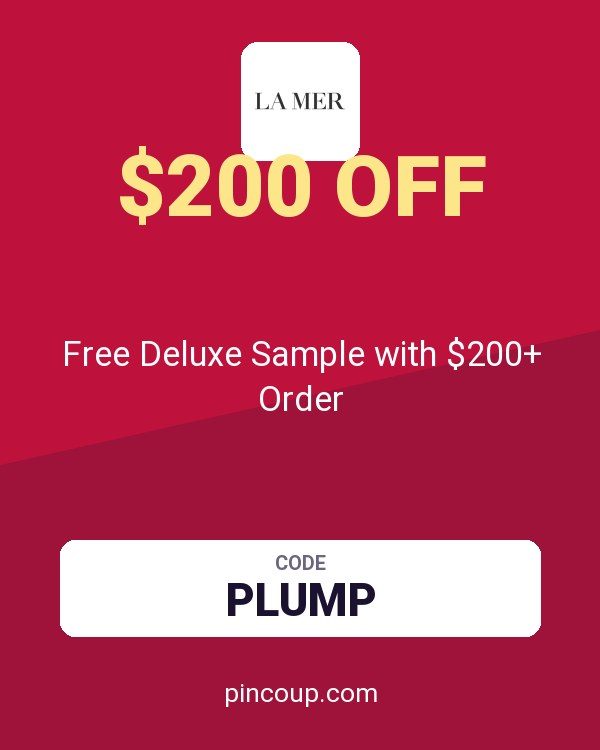 Creme De La Mer coupon: Free Deluxe Sample with $200+ Order