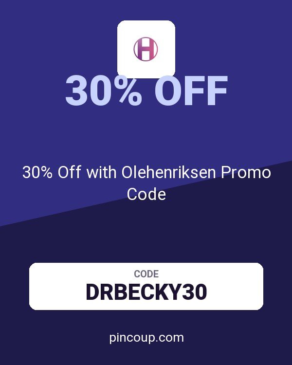30% Off with Olehenriksen Promo Code