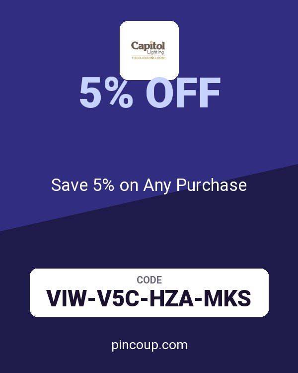 1-800Lighting coupon: Save 5% on Any Purchase