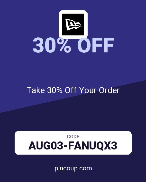 New Era coupon: Take 30% Off Your Order