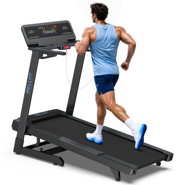 [New] TM029 FOLD-Foldable Heavy Duty Treadmill With 15% Auto Incline at Wellfit Walking Pad&Treadmill