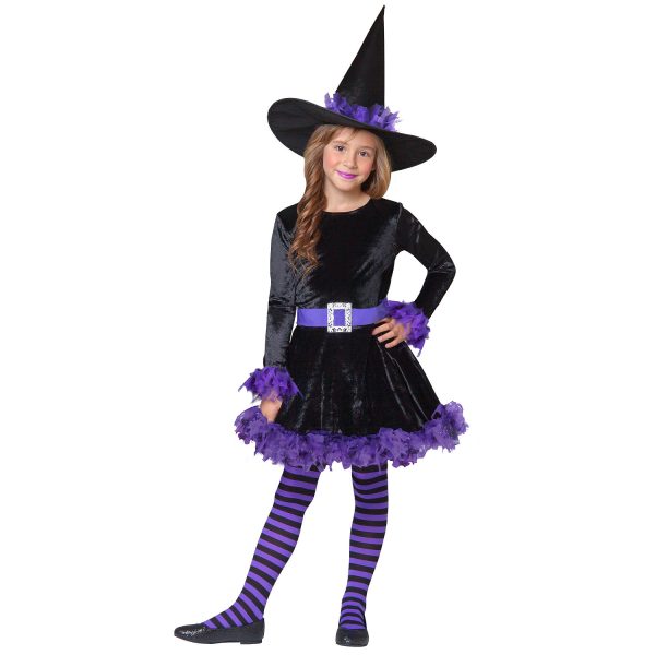 Kids Purple Shredded Witch Costume, Small - Spirit Halloween at SpiritHalloween.com