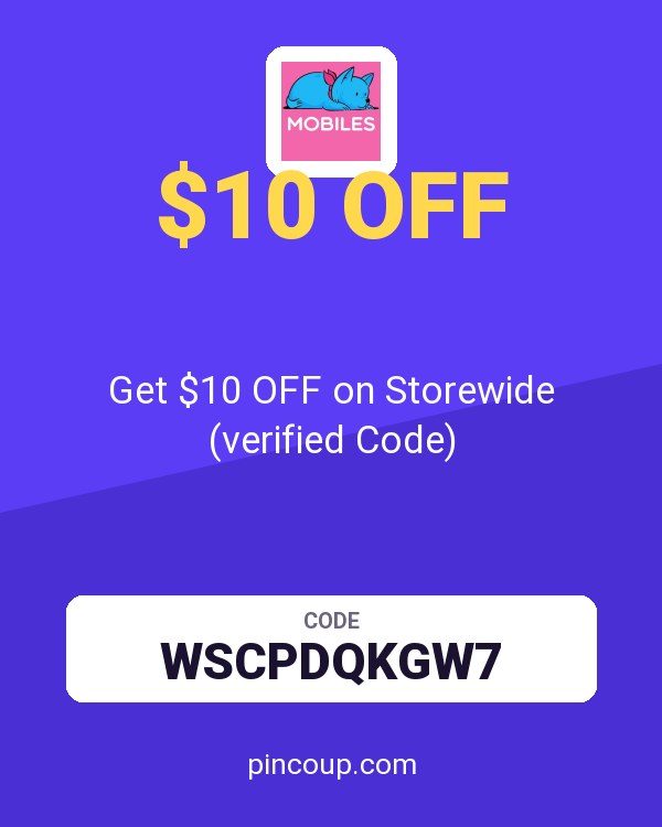 Mobiles.co.uk coupon: Get $10 OFF on Storewide (verified Code)