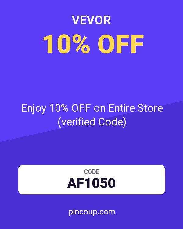 vevor coupon: Enjoy 10% OFF on Entire Store (verified Code)
