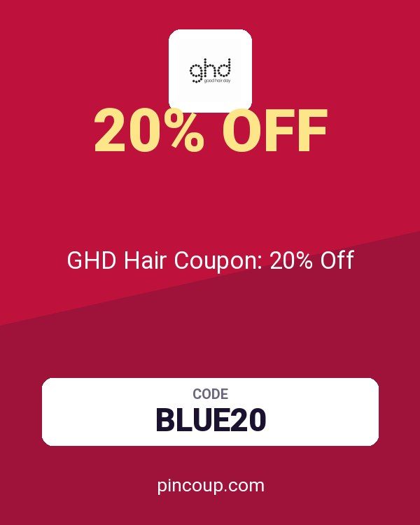GHD Hair Coupon: 20% Off