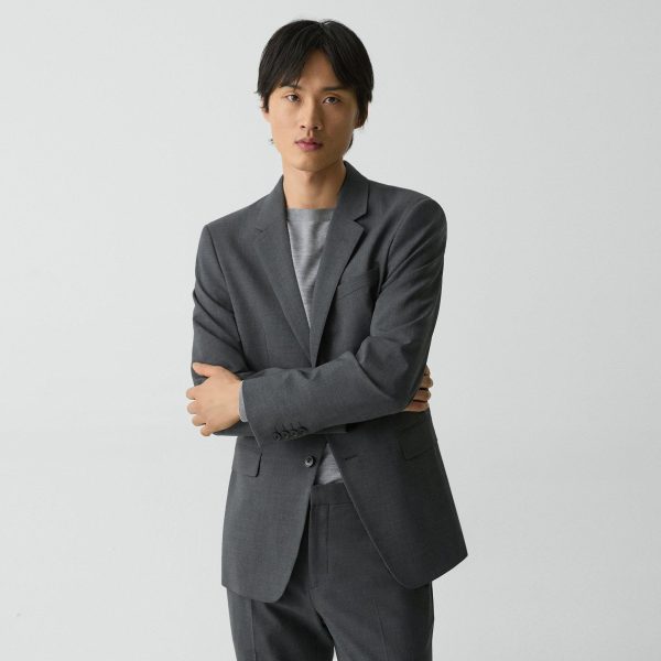 Chambers Blazer in Stretch Wool at Theory