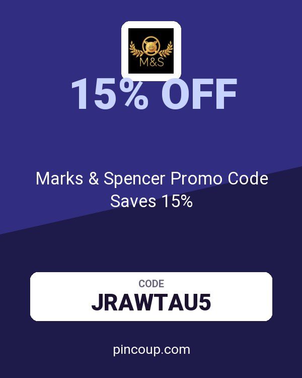 Marks and Spencer Ireland coupon: Marks & Spencer Promo Code Saves 15%