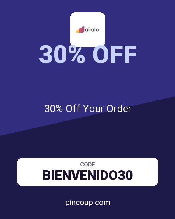 Airalo coupon: 30% Off Your Order