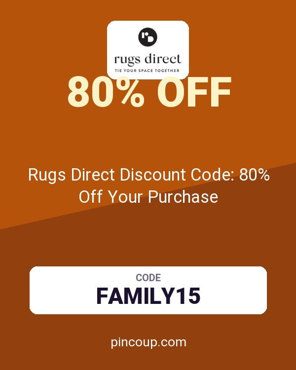 Rugs Direct Discount Code: 80% Off Your Purchase