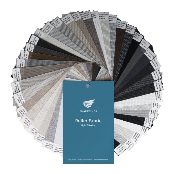 Light Filtering Fabric Samples at Smartwings