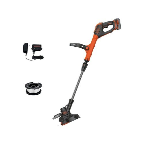 Black & Decker LSTE523 20V MAX Lithium-Ion 12 in. Cordless String Trimmer/Edger Kit (2.5 Ah) at 4seating.com