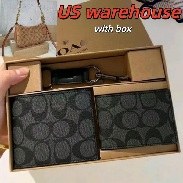 coaochees wallet card holder designer mens wallets designer men gift boxed set men women cardholder designer purses card holder luxury unisex holder fashion holder at DHgate