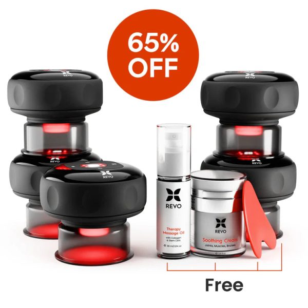 REVO™ Smart Cupping Bundle - Buy 3 Get 2 Free at REVOMADIC