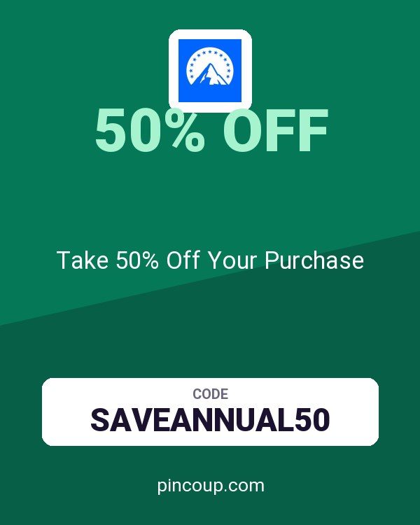 Paramount coupon: Take 50% Off Your Purchase
