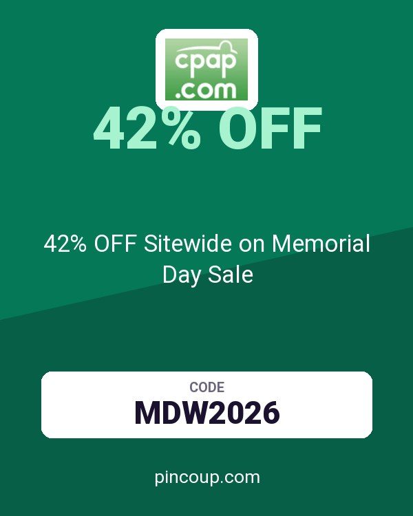 cpap.com coupon: 42% OFF Sitewide on Memorial Day Sale