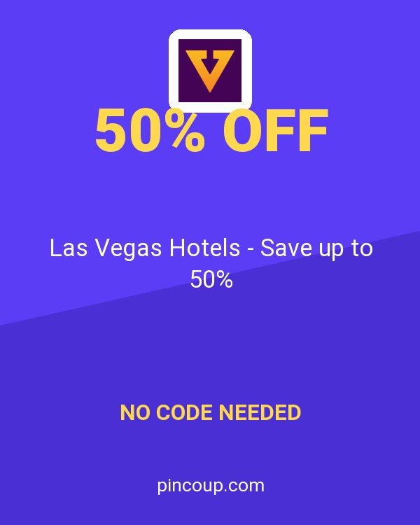VEGAS.com coupon: Las Vegas Hotels - Save up to 50%