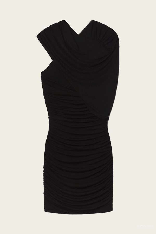 Marla Dress in Black - Black L at American National Standards Institute Inc.