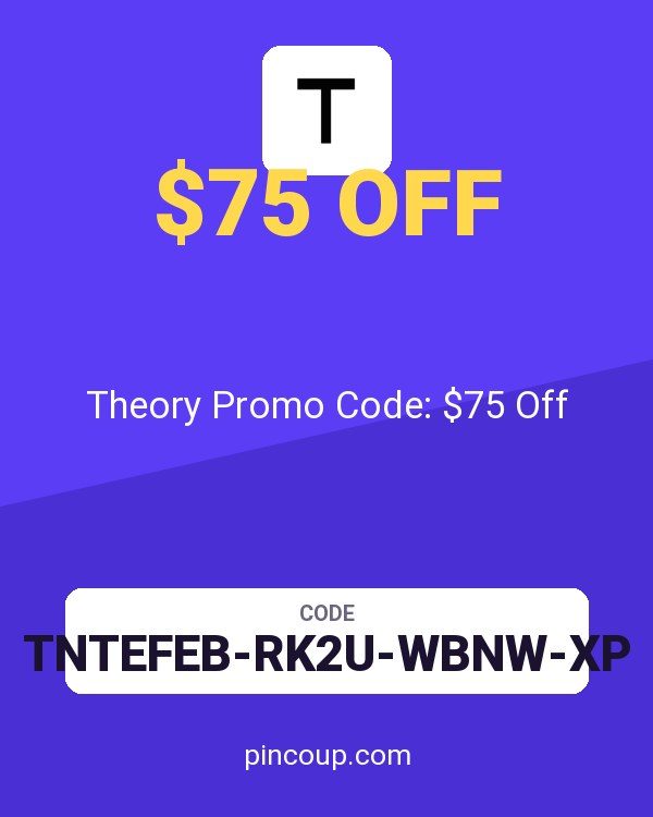 Theory Promo Code: $75 Off