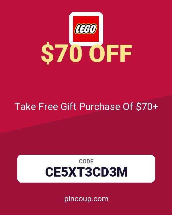 LEGO MX coupon: Take Free Gift Purchase Of $70+
