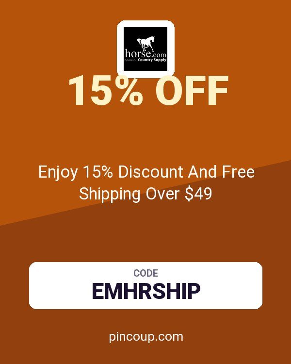 Horse.com coupon: Enjoy 15% Discount And Free Shipping Over $49