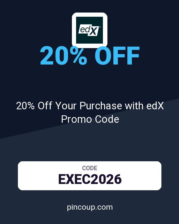 20% Off Your Purchase with edX Promo Code