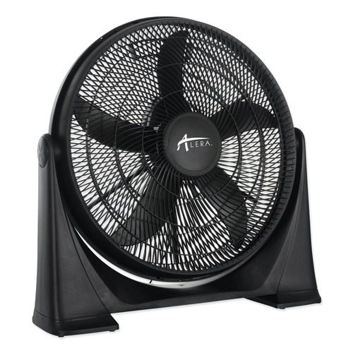 Alera 120V 0.65 Amp 20 in. 3-Speed Plastic Super-Circulator Tilt Fan - Black at CPO Outlets